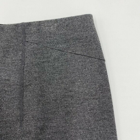 Ann Taylor Sz 2P Petite Gray Rayon Stretch Pencil Skirt - Picture 3 of 4